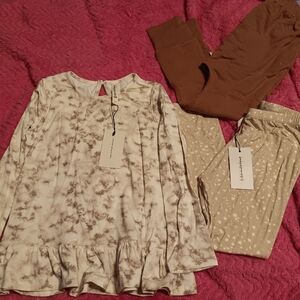 NWT Baby Sprouts Shirt Leggings Size 6T